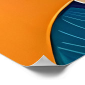 Frida Kahlo art, bloemen poster (Hoek)