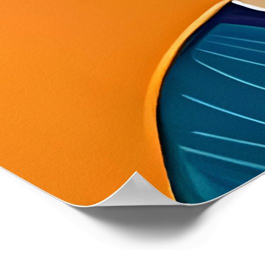 Frida Kahlo art, bloemen poster (Hoek)