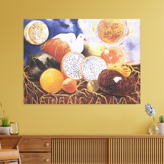 Frida Kahlo art Canvas Afdruk (Insitu (Woonkamer))