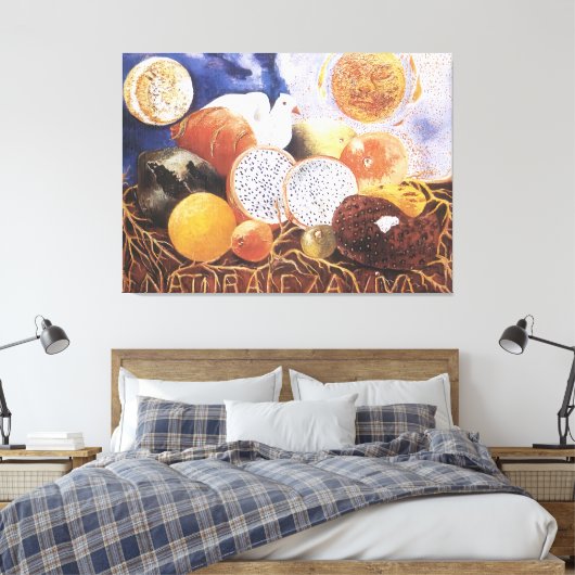 Frida Kahlo art Canvas Afdruk (Insitu (Slaapkamer))