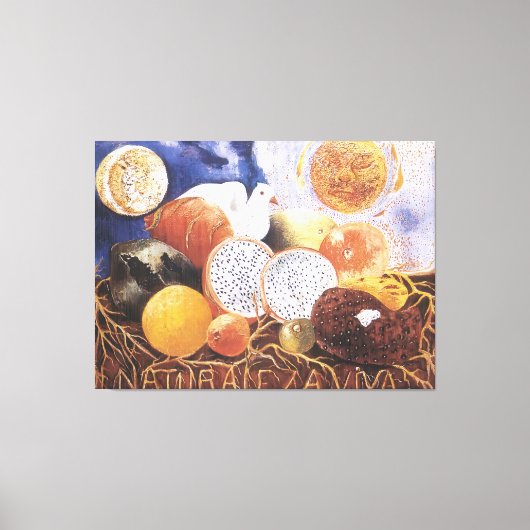 Frida Kahlo art Canvas Afdruk (Voorkant)