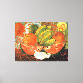 Frida Kahlo art Canvas Afdruk