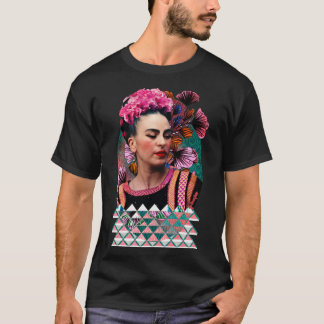 Frida kahlo art flower gift for fans Essential T-S T-shirt