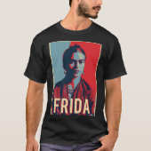 Frida Kahlo Art Paint Classic T-Shirt Essential T- (Voorkant)