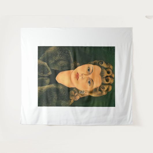 Frida Kahlo art Wandkleed (Voorkant (horizontaal))