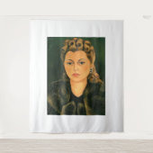 Frida Kahlo art Wandkleed (Voorkant)