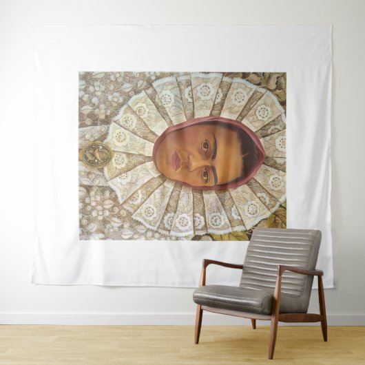 Frida Kahlo art Wandkleed (In Situ (horizontaal))