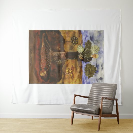 Frida Kahlo art Wandkleed (In Situ (horizontaal))