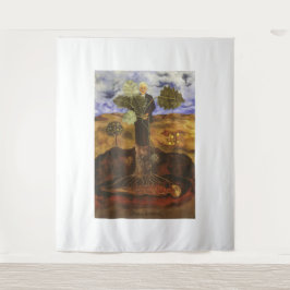 Frida Kahlo art Wandkleed