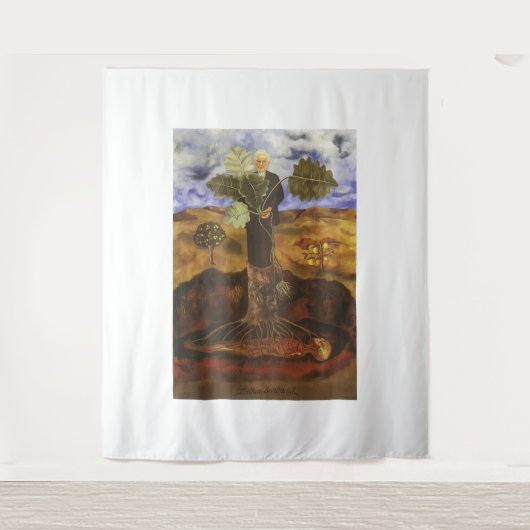 Frida Kahlo art Wandkleed (Voorkant)