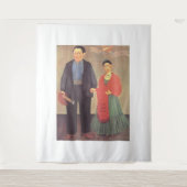 Frida Kahlo art Wandkleed (Voorkant)