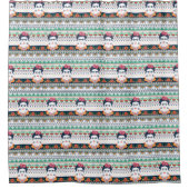 Frida Kahlo | Aztec Douchegordijn (Voorkant)