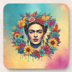 Frida Kahlo Bier Onderzetter