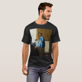 Frida Kahlo Blauwe Vogel T-shirt (Voorkant volledig)