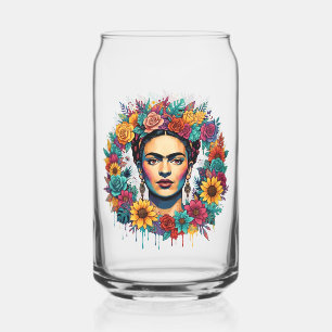 Frida Kahlo Blikvorm Glas