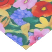 Frida Kahlo Bloemen Geïnspireerd Tafelkleed (Gekanteld)