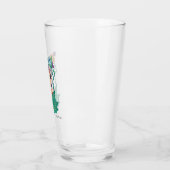 Frida Kahlo Bloemen Lijst Graphic Glas (Links)