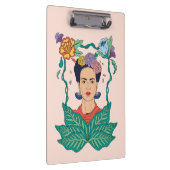 Frida Kahlo Bloemen Lijst Graphic Klembord (Rechts)