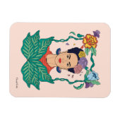 Frida Kahlo Bloemen Lijst Graphic Magneet (Horizontaal)