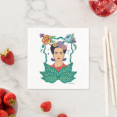 Frida Kahlo Bloemen Lijst Graphic Servet (Insitu)