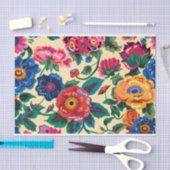 Frida Kahlo Bloemen, Mexicaans, Spaanse Decoupage Tissuepapier (Craft)