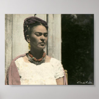 Frida Kahlo Blush Foto Poster