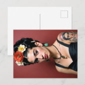 Frida Kahlo Briefkaart (Voorkant / Achterkant)