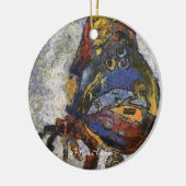 Frida Kahlo Butterfly Monet Geïnspireerd Keramisch Ornament (Links)