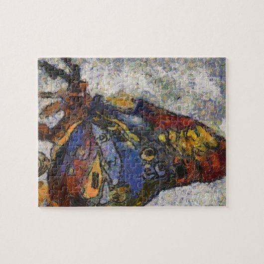 Frida Kahlo Butterfly Monet Geïnspireerd Legpuzzel (Horizontaal)
