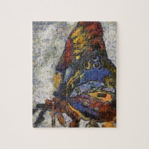 Frida Kahlo Butterfly Monet Geïnspireerd Legpuzzel