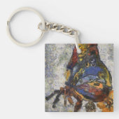Frida Kahlo Butterfly Monet Geïnspireerd Sleutelhanger (Voorkant)