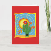 Frida Kahlo Cactus Graphic Kaart (Voorkant)