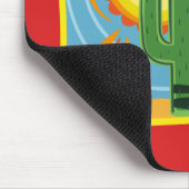 Frida Kahlo Cactus Graphic Muismat (Hoek)