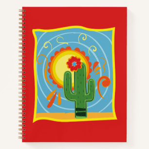 Frida Kahlo Cactus Graphic Notitieboek