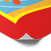 Frida Kahlo Cactus Graphic Poster (Hoek)