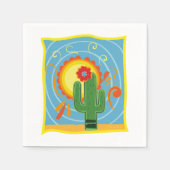 Frida Kahlo Cactus Graphic Servet (Voorkant)