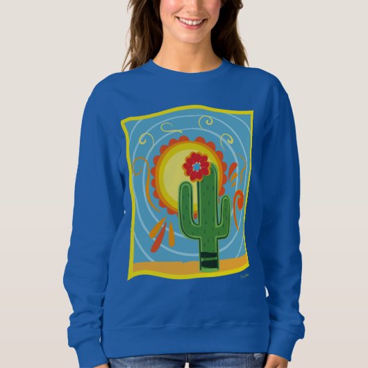Frida Kahlo Cactus Graphic Trui (Voorkant)