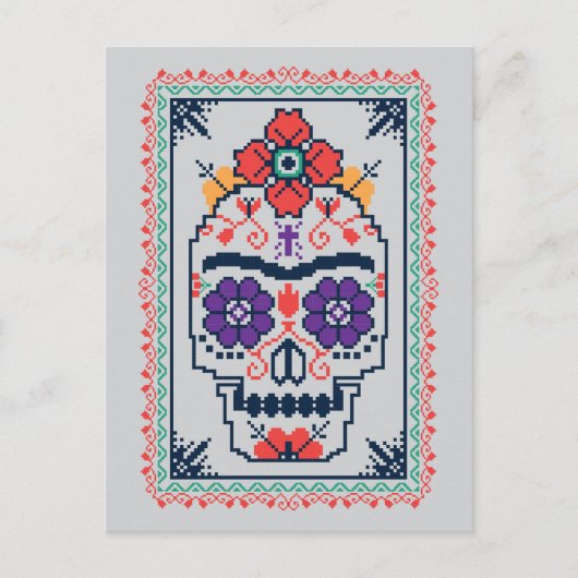 Frida Kahlo | Calavera Briefkaart (Voorkant)