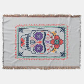 Frida Kahlo | Calavera Deken (Voorkant)