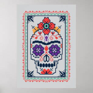 Frida Kahlo   Calavera Poster