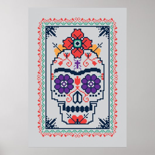 Frida Kahlo | Calavera Poster (Voorkant)