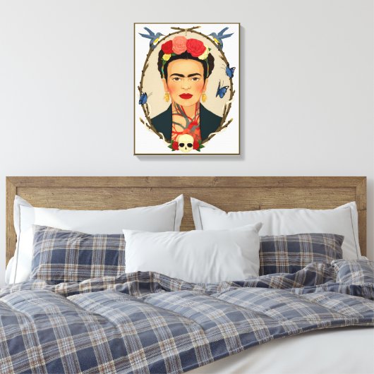 frida kahlo canvas (Insitu (Slaapkamer))