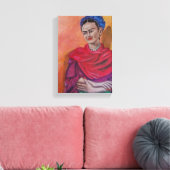 Frida Kahlo Canvas Afdruk (Insitu (Woonkamer))