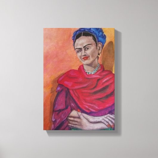 Frida Kahlo Canvas Afdruk (Voorkant)