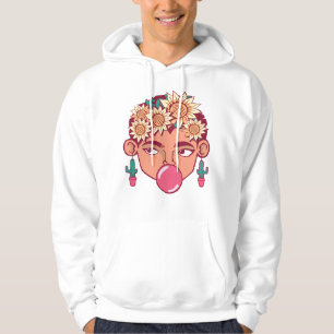 Frida Kahlo Cartoon Hoodie
