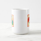 Frida Kahlo Chicken Graphic Koffiemok (Center)