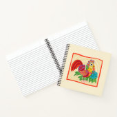 Frida Kahlo Chicken Graphic Notitieboek (Binnen)