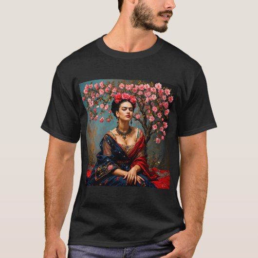 Frida Kahlo Citroenboom T-shirt (Voorkant)