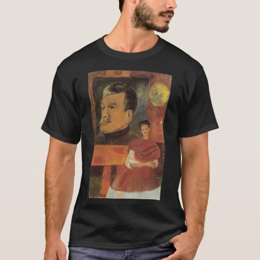 Frida Kahlo Communist Stalin Painting Essential T- T-shirt (Voorkant)