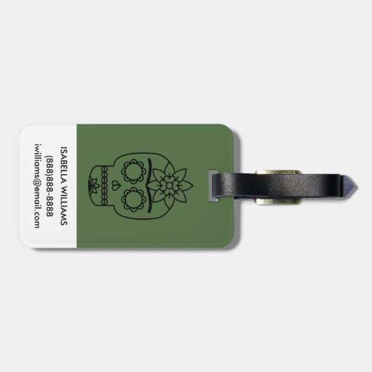 Frida Kahlo | Coyoacá n Bagagelabel (Achterkant horizontaal)